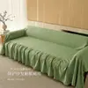 Capa de Sofá Popular Impermeável de Veludo Chenille Transfronteiriça, Antiderrapante e Resistente ao Desgaste, Almofada de Sofá Simples de Uma Peça com Cobertura Total