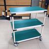Carro de transporte antiestático directo de fábrica, caja de herramientas, estante de materiales, carro móvil multifuncional de múltiples capas