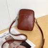 Nova Bolsa Grande para Celular Pequena de Ombro Transversal com Zíper Bolsa Longa Multifuncional Carteira Feminina Atacado