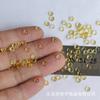 4mm cara de anillo gema de cristal de imitación parche de vidrio accesorios para decoración de uñas material para joyería hecha a mano diy accesorios al por mayor