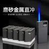 Encendedor Metálico Popular Llama Azul Recta A Prueba de Viento Hecho a Medida Logo Impreso Venta al por Mayor de Fábrica 50 Piezas para Hotel