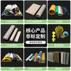 Apertura de Molde Tubo Cuadrado de Plástico Personalizado Perfil de Extrusión de Tubo de PVC Tubo Cuadrado ABS Accesorios de Tira para Puerta Ranuras para Puertas y Ventanas