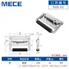 Accesorios para flight case asa de resorte caja de herramientas para equipo industrial asa de elevación asa plegable asa activa herrajes