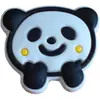 Hebilla de Zapato Serie Panda 12 Transfronterizo Caliente Flor de Zapato de Plástico de Goteo PVC Dibujos Animados Lindos Accesorios de Zapato DIY Agujero de PVC