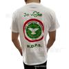 Playera de Poliéster Estampada de Manga Corta Ropa de Trabajo para Actividades Personalizada Roja, Blanca y Azul en Stock