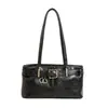 2026 Estilo Coreano Viaje Personalidad Tendencia Moda Diseño Bolso de Mano Correa de Cuero Decoración Nicho Versátil Textura Bolso de Hombro