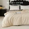 Capa de Edredom Lanjing Tencel Áustria Importada Verão Sensação Fresca Sedosa Lisa Capa de Edredom para Dormir Nu Lençol de Cama Roupa de Cama Solteiro Casal