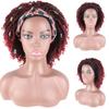Faixa de Cabelo Feminina Nova Estilo Europeu e Americano de Seda Gelada Crochê Fibra Química Faixa de Cabelo Seda de Alta Temperatura Atacado de Fabricante de Xuchang para Cabelos Longos Cacheados