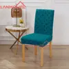 Funda de Silla Jacquard Cruzado Engrosada Transfronteriza para el Hogar Funda de Silla de Comedor de Alta Gama para Todas las Estaciones Funda de Silla a Prueba de Polvo Venta al por Mayor