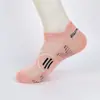 Meias de Barco Femininas Coloridas Tendência Algodão Meias de Verão Malha Respirável Absorventes de Suor Basquete Esportes Corrida Meias Curtas
