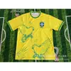 Serie Especial de Uniformes de Fútbol para Adultos de Manga Corta de Jersey Brasileño al por Mayor