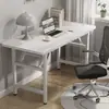 Mesa Simples Longa Dobrável de Viga Dupla Reforçada Mesa de Treinamento para Estudantes Mesa para Atividades ao Ar Livre Mesa de Escritório Mesa de Conferência