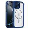 Funda de Teléfono Magnética Transparente de Acrílico Fino Círculo Dos en Uno Ojo de Cielo Adecuada para Apple 1615Pro Cubierta Protectora de Color Puro