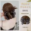 Pinza de nube de gipsófila para moño de pelo postizo para mujer, peinado de moño bajo, moño de pelo postizo, peinado de moño postizo