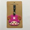 Anime japonés One Piece etiqueta de embarque para equipaje Luffy Sauron Joba adornos de identificación para bolsa de equipaje etiqueta pequeña