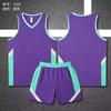 Traje de uniforme de baloncesto americano talla estampada verano niños adulto competición compra grupal uniforme de equipo jersey transpirable ropa de secado rápido