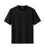 Camiseta de Algodão Leve de Luxo com Sensação de Gelo 220g Manga Curta 8 Cores Lançamento Verão 2026 Casual Versátil Unissex Pode Imprimir Texto