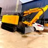 Máquina Trituradora de Minería bajo Pozo Correa Rastrillo Máquina de Escoria Túnel de Volcado Automático Oruga Limpiador Hidráulico de Escoria