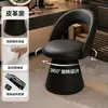 Banco de Maquillaje para Vestidor con Respaldo Giratorio, Nuevo Modelo 2026 Silla de Tocador para Dormitorio Principal de Niñas, Sensación de Lujo Ligero y Gama Alta