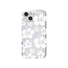 Diseño de Flor Grande Blanca Adecuado para Funda de Teléfono iPhone 17 Pro Max, Agujero Grande Apple 14, Modelos Nuevos para 12/13, Cobertura Completa para 15