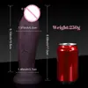 Huevo de Silicona Líquida Leiluo para Maquillaje, Forma de Cono sin Testículos para Adultos, Tapón Anal Realista, Suave para Auto-Placer