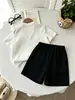 Conjunto de Verano para Niños 2026 Nuevo Elegante y Guapo Conjunto Infantil con Camisa de Manga Corta Texturizada y Pantalones Cortos Casuales Conjunto de Dos Piezas