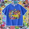 Camiseta de Manga Corta para Niños Poppy Playtime Verano Moderna Ligera 7