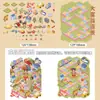 Novo Jogo de Lazer e Entretenimento Série Monopoly Corte Livre Paisagismo Bolsa Manualidades DIY Infantil Brinquedo Educativo Adesivos