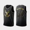 Jersey de Baloncesto Bucks #34 Hermano Alfabeto Bordado Traje de Baloncesto Jersey de Baloncesto Bucks