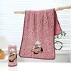 Toalla de Baño de Terciopelo Coral Transfronteriza Engrosada y Absorbente Secado Rápido Bordado Exquisito Sin Pelusa Toalla para Hombres y Mujeres Toalla de Baño Grande