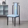 Nueva Silla de Comedor de Estilo Chino para Hotel, Restaurante, Salas Privadas, Banquete, Arte en Hierro, Estilo Chino, Silla para Restaurante de Hot Pot con Cojín Suave y Respaldo Alto