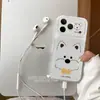 Aplicable a Funda para Teléfono Nuevo Apple 17 Cobertura Completa Lente Dibujo Animado Femenino Anti-caída iphone16pro Líneas West Highland
