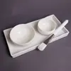 Tazón Pequeño de Porcelana Blanca, Tazón para Aceites Esenciales, Tazón para Mascarillas Faciales, Spa de Compresa Húmeda, Plato Mezclador para Productos de Clínica de Cuidado de la Piel