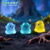 Muñeco de Fantasma Lindo Luminoso para Decoración DIY de Nuevo Producto Transfronterizo Accesorios Micro Paisaje Adornos de Escritorio
