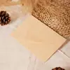 Envelope de Papel Especial Padrão Árvore Linha Horizontal Couro Retrô Papelaria Conjunto de Selo de Cera Cartão de Cumprimentos Convite Convite de Casamento