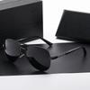 Gafas de Sol Polarizadas de Metal y Resina para Hombre, Gafas de Conducir para Conductor, Gafas de Sol para Hombre, Gafas Fotocromáticas para Día y Noche, Gafas de Sapo