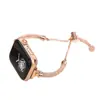 Adecuado para Apple Watch 11, Apple Watch iWatch 76Se, Correa de Metal, Nudo de Cuerda Retorcida, Gama Alta de Nicho