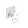 Gancho de Alambre con Adhesivo Fuerte, Montaje en Pared sin Taladro, Gancho Adhesivo sin Rastro, de Alta Resistencia, Adecuado para Uso en Dormitorio, Baño y Cocina