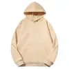 Blusões com Capuz Espessos Forrados com Fleece de Algodão Chinês 420g para Homens e Mulheres, Moletons de Cor Pura, Uniformes de Classe Soltos, Roupas de Trabalho Estampadas