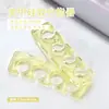 Venta directa en stock de nuevo separador de uñas de silicona, separador de dedos de manos y pies, herramienta fijadora de esmalte de uñas y suministros