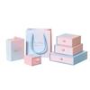 Caja de almacenamiento de joyas con degradado perlado estilo INS, venta al por mayor, disponible para collares, pendientes, anillos, cajones, embalaje de joyas