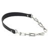 Cadena para bolso original T con asa de cuero de microfibra correa para el hombro descompresión Alto sentido plata negro accesorios diy pulgada estilo de mano