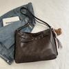 Mochila Retro de Alta Gama para Mujer Otoño e Invierno 2024 Nueva Moda Bolso Tote Moderno Casual de Gran Capacidad Mochila Escolar