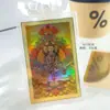 Ouro Puro 999 Oito Santos Protetores Thangka Colorido Adesivos para Celular Doze Animais do Zodíaco Buda Protetor Adesivos Dourados Atacado