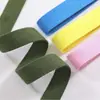 Venta Directa de Fábrica de Correas de Mochila Gruesas de Colores, Accesorios para Ropa, Bolsas de Lona para Equipaje de Color Sólido de Tejido Liso, Cinta de Poliéster-Algodón con Patrón de Perla