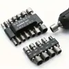 Juego de 9 piezas del juego de 14 piezas de juego de fundas combinadas no magnéticas al por mayor tornillo hexagonal eléctrico inserto lote de aire neumático