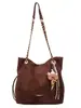 Bolsa Casual de Grande Capacidade Feminina Estilosa 2026 Outono Nova Moda Tendência Bolsa de Ombro Único Bolsa Tote para o Dia a Dia