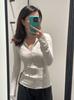 Chaqueta Definida de Cuello Alto con Soporte para Fitness y Yoga, Ajuste Slim, Top Casual Elástico para Mujer