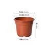 Macetas de Plástico Engrosadas, Macetas Ecológicas Duraderas para Invernadero y Plántulas con Bandejas, Macetas para Plantas Verdes y Flores de Balcón