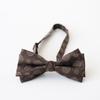 Fábrica en stock al por mayor retro flor grande francés doble piso caballero novio padrino grupo corbata de moño banquetes para hombres corbata de moño